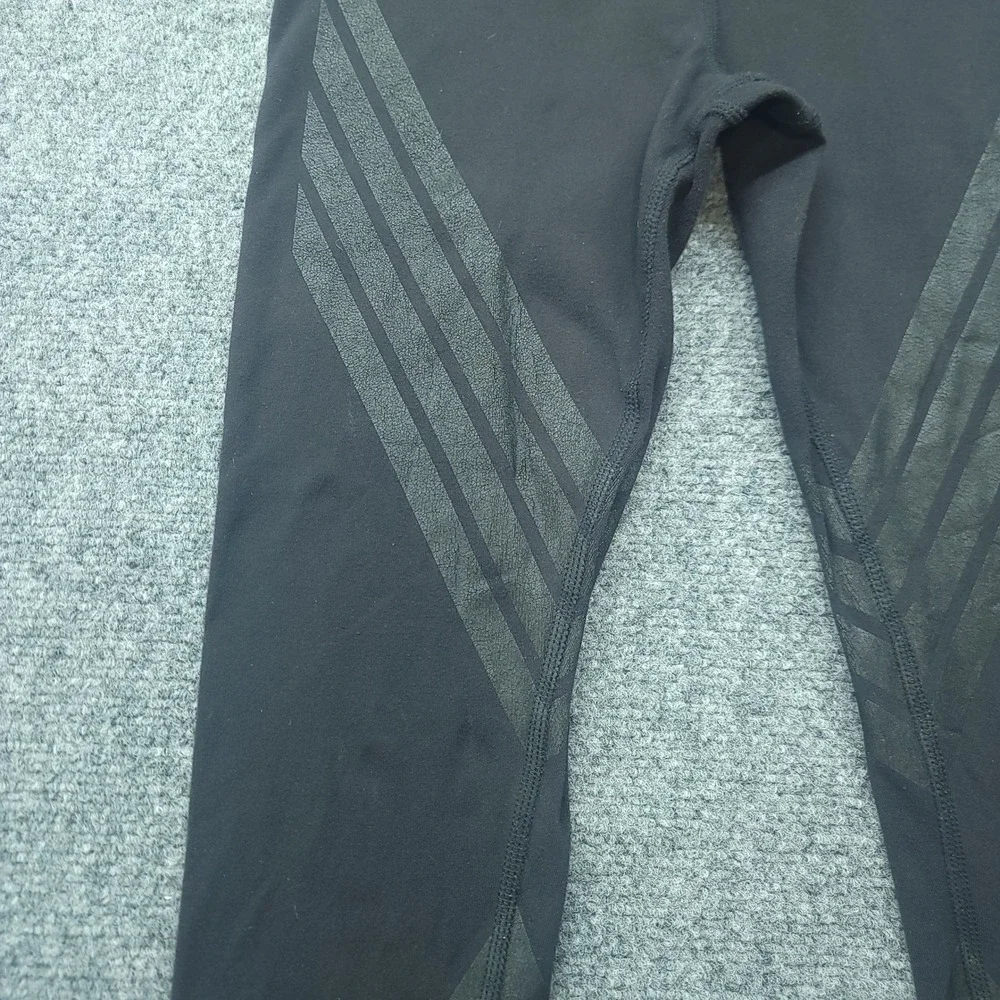 Alo Yoga High Waist vee pattern Leggings Black XS RN87570 Performance Tights